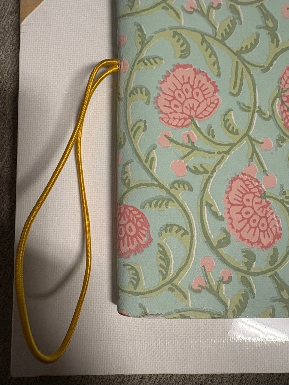 New-Two's Company Pink Floral Notebook